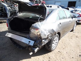 2014 TOYOTA CAMRY LE GRAY 2.5 AT Z21449